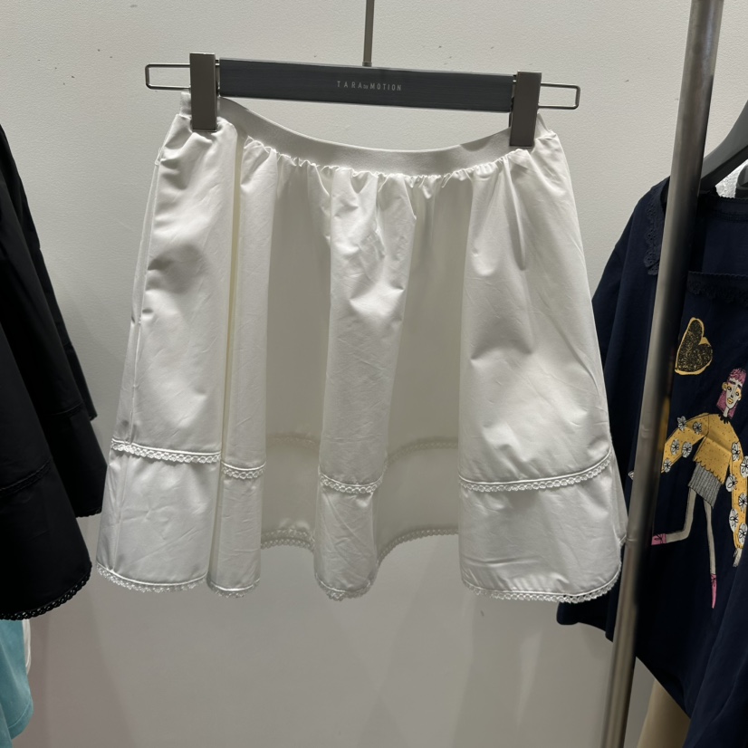 TARABY MOTION韓國代購女士新品職業人氣熱賣26春夏短裙棉質TARABY MOTION短裙圖色1