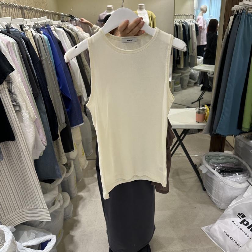 REFLAT韓國東大門代購女裝新品人氣職業26春夏休閑吊帶背心REFLAT吊帶/背心圖色1