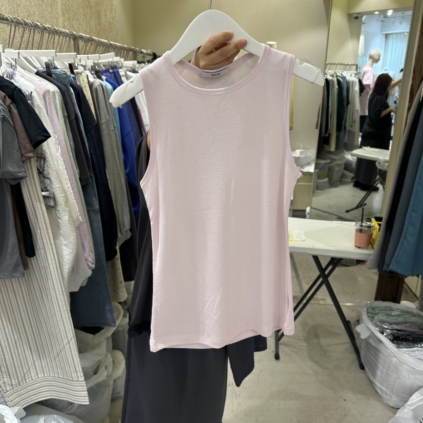 REFLAT韓國東大門代購女裝新品人氣職業26春夏休閑吊帶背心REFLAT吊帶/背心圖色2
