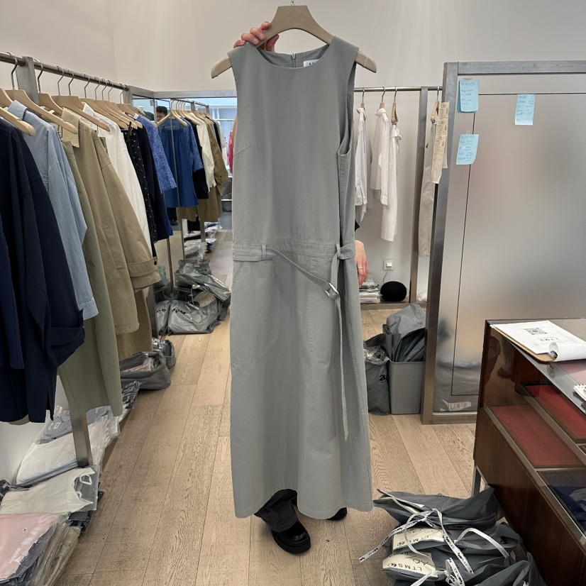 LTMS韓國直郵女士新款26春夏時尚推薦人氣職業連衣裙含腰帶LTMS連衣裙圖色1