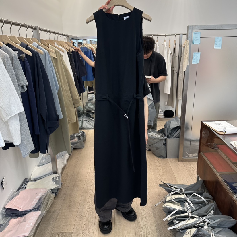 LTMS韓國直郵女士新款26春夏時尚推薦人氣職業連衣裙含腰帶LTMS連衣裙圖色2
