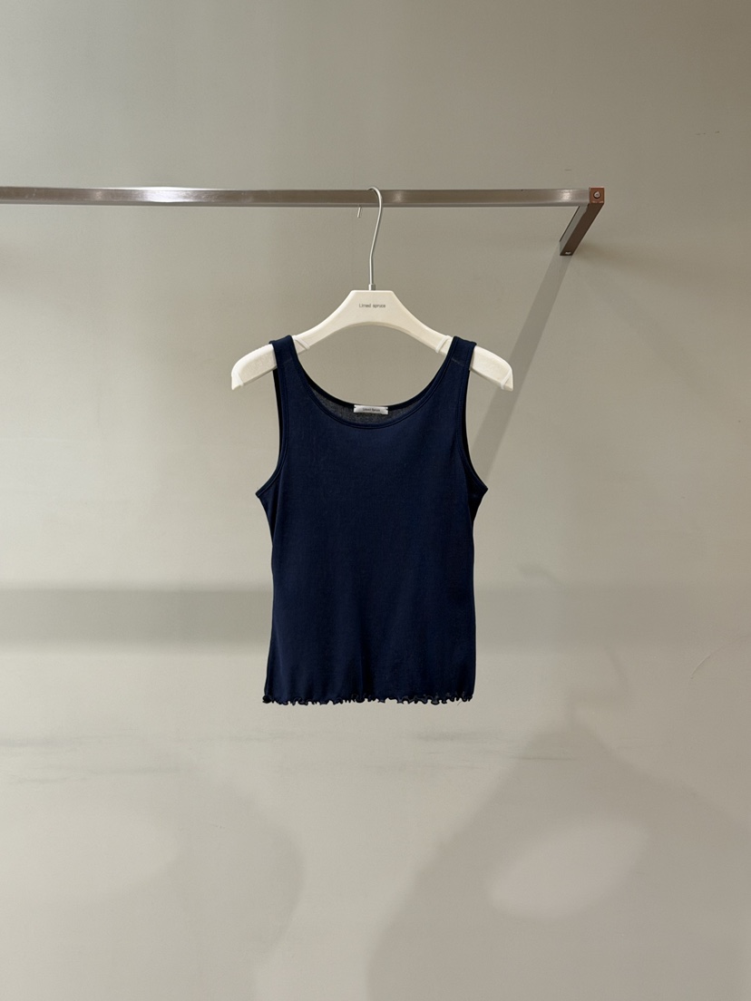 LIMED SPRUCE韓國東大門代購女士新品26夏季人氣吊帶背心Limed Spruce吊帶/背心圖色3深藍色