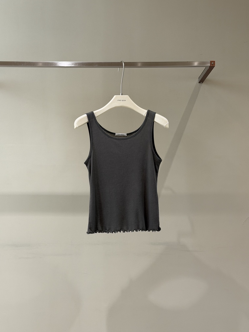 LIMED SPRUCE韓國東大門代購女士新品26夏季人氣吊帶背心Limed Spruce吊帶/背心圖色4墨色