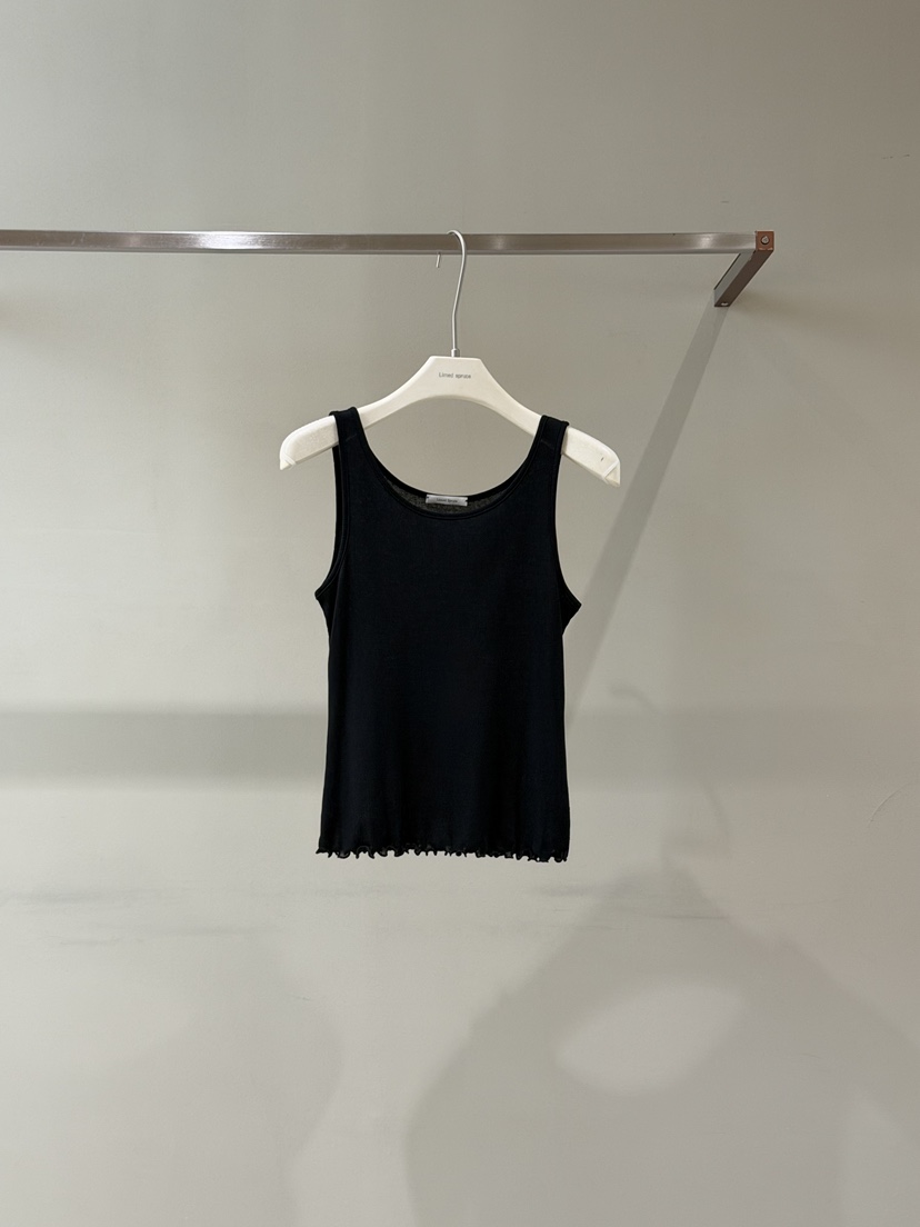 LIMED SPRUCE韓國東大門代購女士新品26夏季人氣吊帶背心Limed Spruce吊帶/背心圖色5黑色