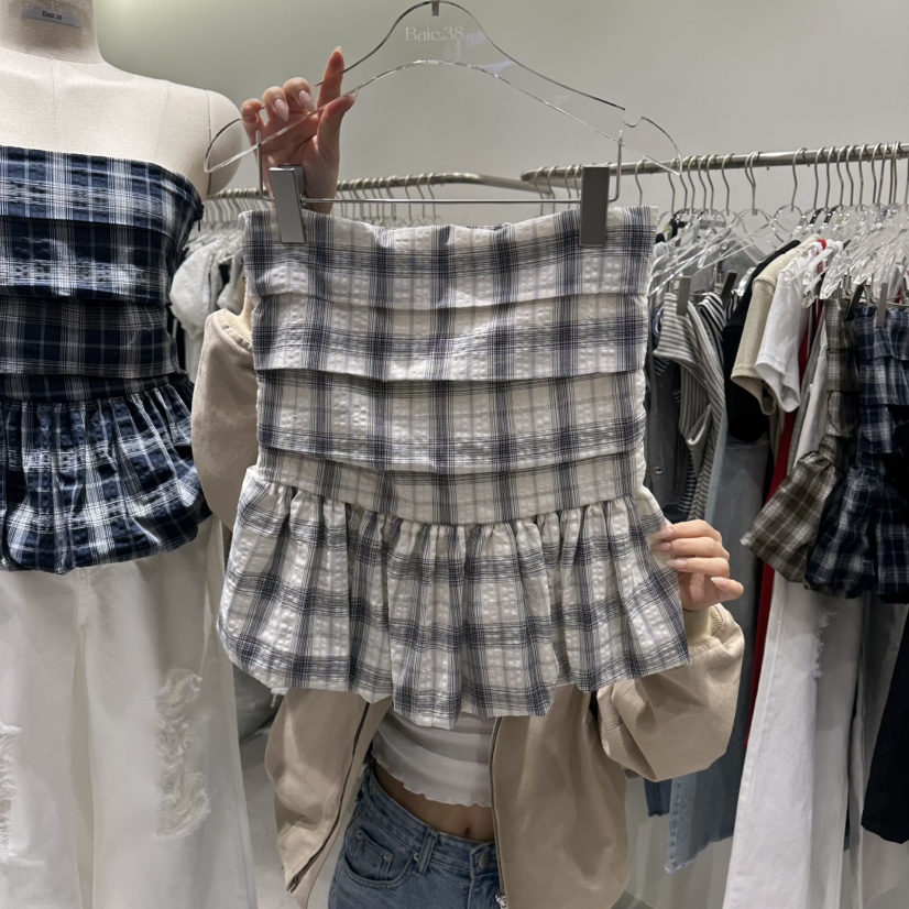BAIE.38韓國東大門代購女裝新品休閑推薦26春夏襯衫蕾絲衫BAIE.38襯衫/蕾絲衫圖色2
