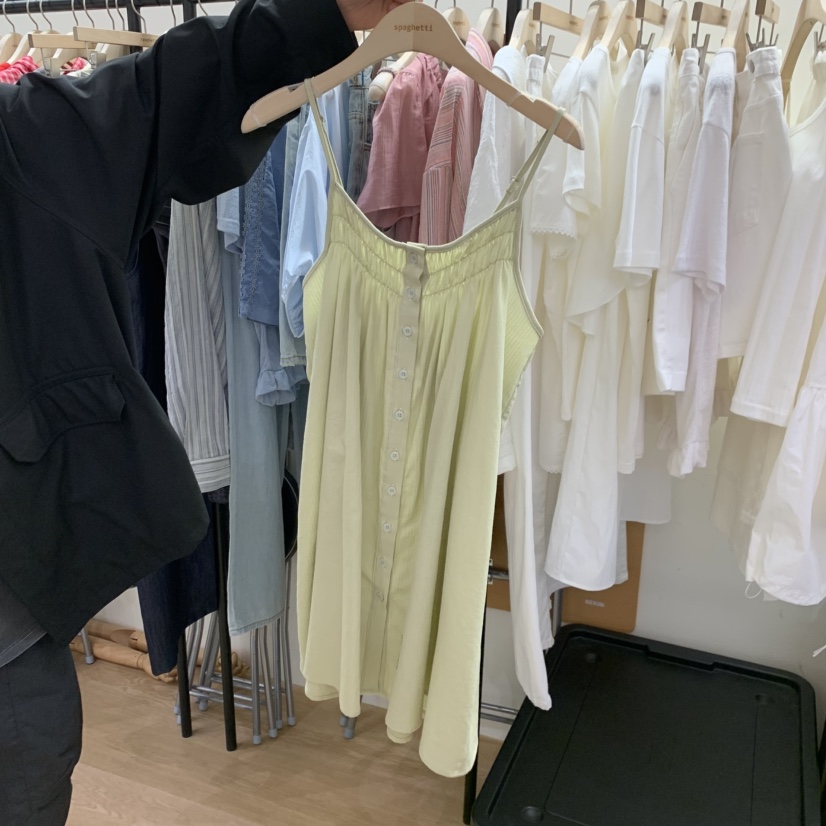 SPAGHETTI韓國東大門代購女裝新品人氣熱賣26春夏推薦連衣裙spaghetti連衣裙圖色3