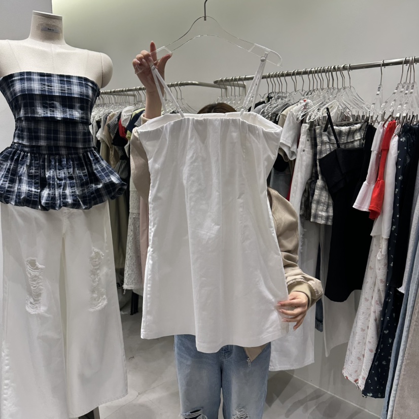 BAIE.38東大門實拍韓國女裝新品人氣職業26春夏26夏季連衣裙BAIE.38連衣裙