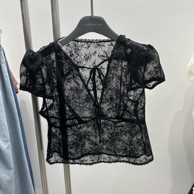 TARABY MOTION韓國東大門直郵女士新品職業26夏季襯衫蕾絲衫TARABY MOTION襯衫/蕾絲衫圖色3