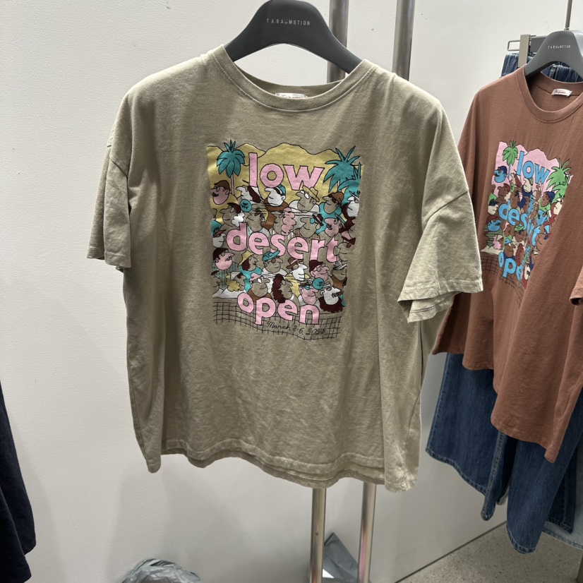 TARABY MOTION韓國東大門代購女士新款職業休閑26春夏T恤TARABY MOTIONT恤圖色2