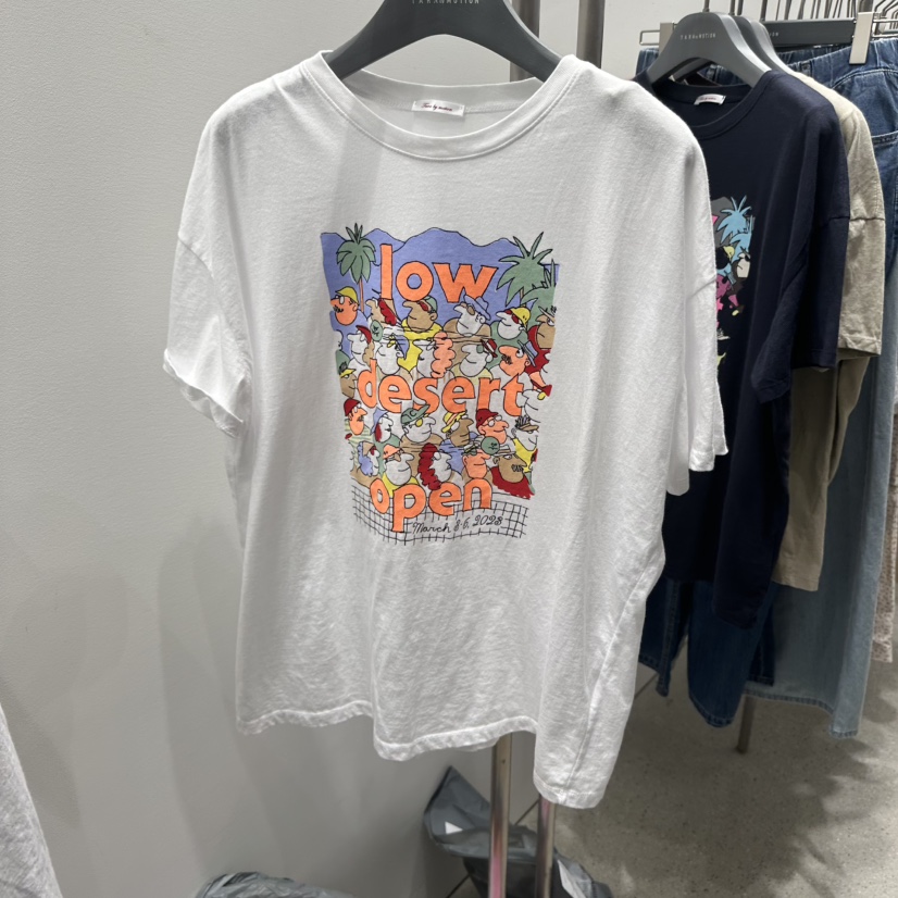 TARABY MOTION韓國東大門代購女士新款職業休閑26春夏T恤TARABY MOTIONT恤圖色4