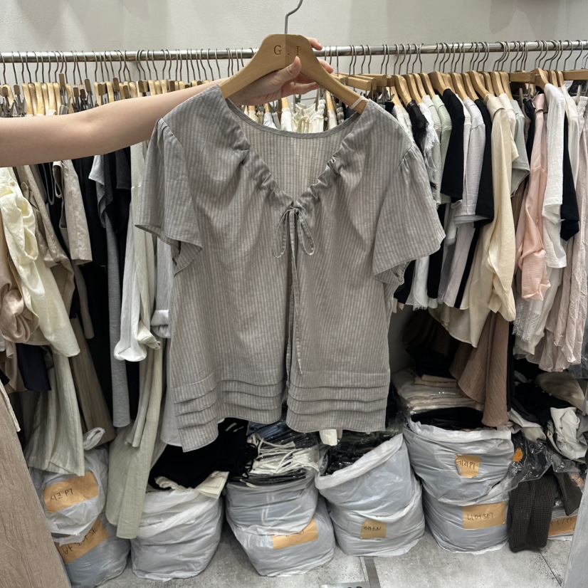 G.I-L韓國直郵實拍女士新品時尚職業26春夏推薦襯衫蕾絲衫G.I-L襯衫/蕾絲衫圖色3