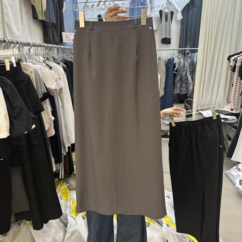 BILLION-L韓國東大門直郵女士新品職業26春夏熱賣推薦長裙BILLION-L長裙圖色1