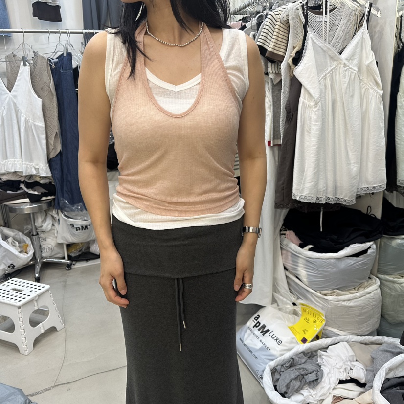 BILLION-L韓國直郵實拍女士新款26夏季26春夏套裝套裝雙層BILLION-L套裝圖色1
