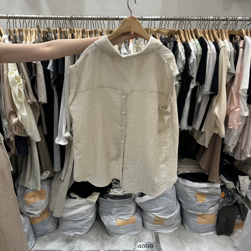 G.I-L東大門實拍韓國女士新品職業休閑26春夏襯衫蕾絲衫G.I-L襯衫/蕾絲衫