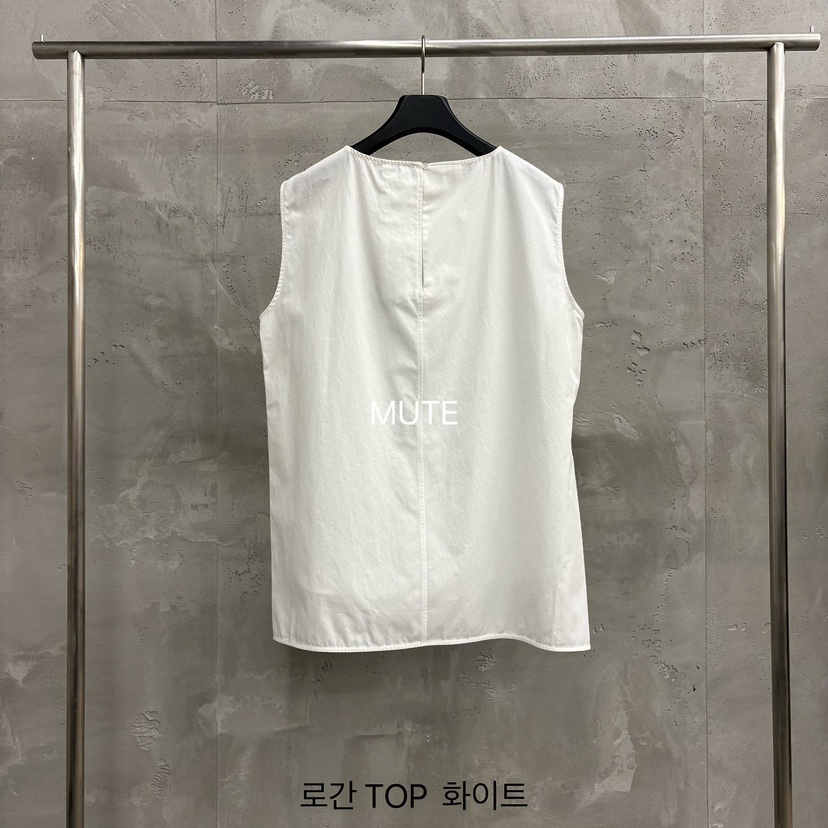 MUTE-P韓國代購女裝新款人氣熱賣職業26春夏休閑吊帶背心MUTE吊帶/背心