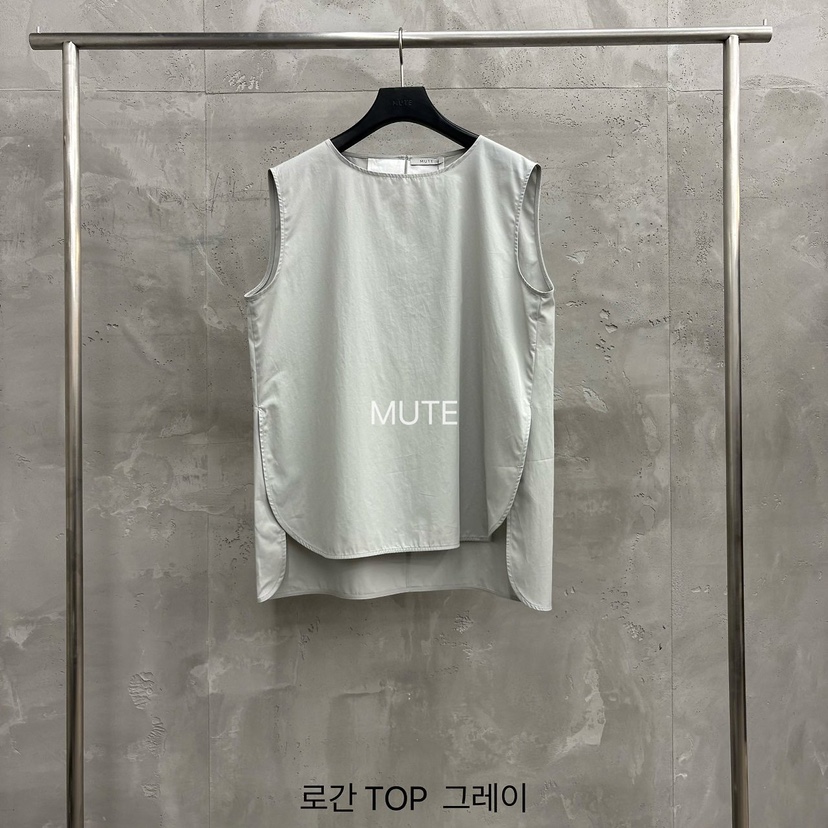MUTE-P韓國代購女裝新款人氣熱賣職業26春夏休閑吊帶背心MUTE吊帶/背心圖色2