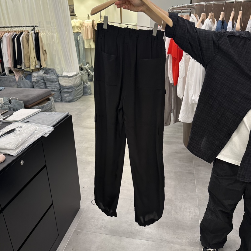 URBANSTORY/REMAKING韓國直郵女士新品休閑休閑褲工裝褲Remaking/URBANSTORY休閑褲