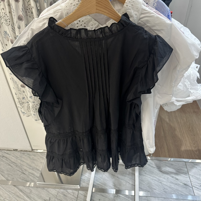 ABLESTUDIO韓國直郵女裝新品推薦職業26春夏26夏季襯衫蕾絲衫ABLESTUDIO襯衫/蕾絲衫