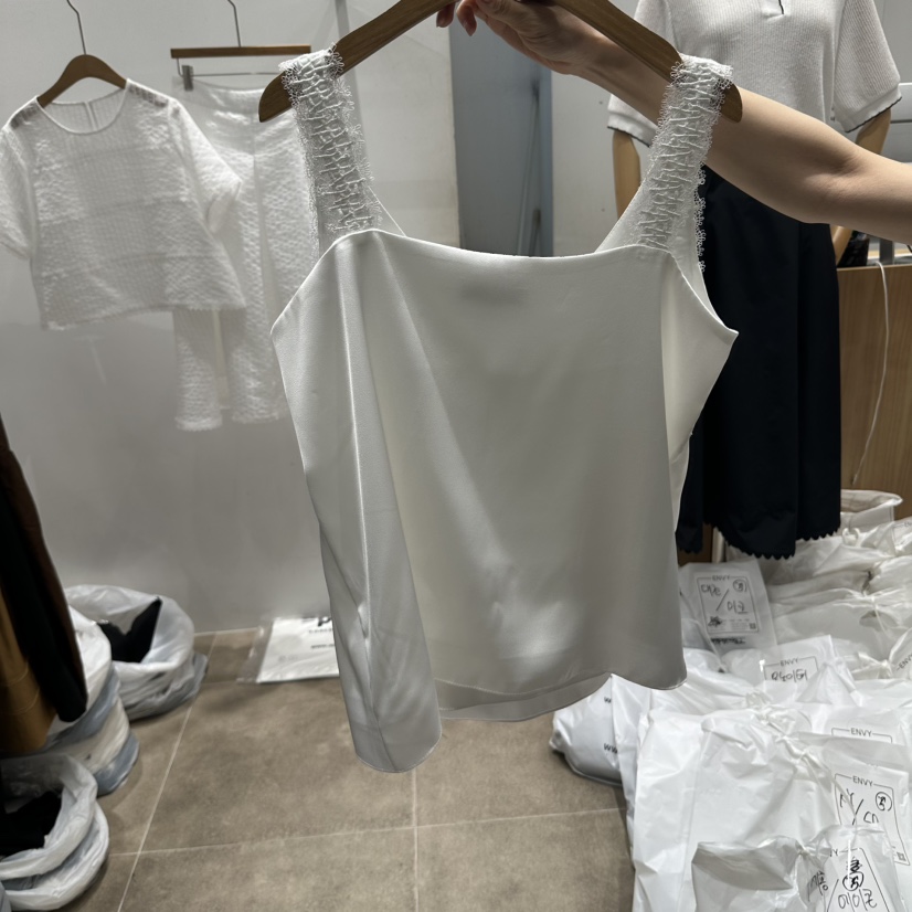 ENVY韓國東大門直郵女士新品職業熱賣人氣休閑吊帶背心蕾絲ENVY吊帶/背心