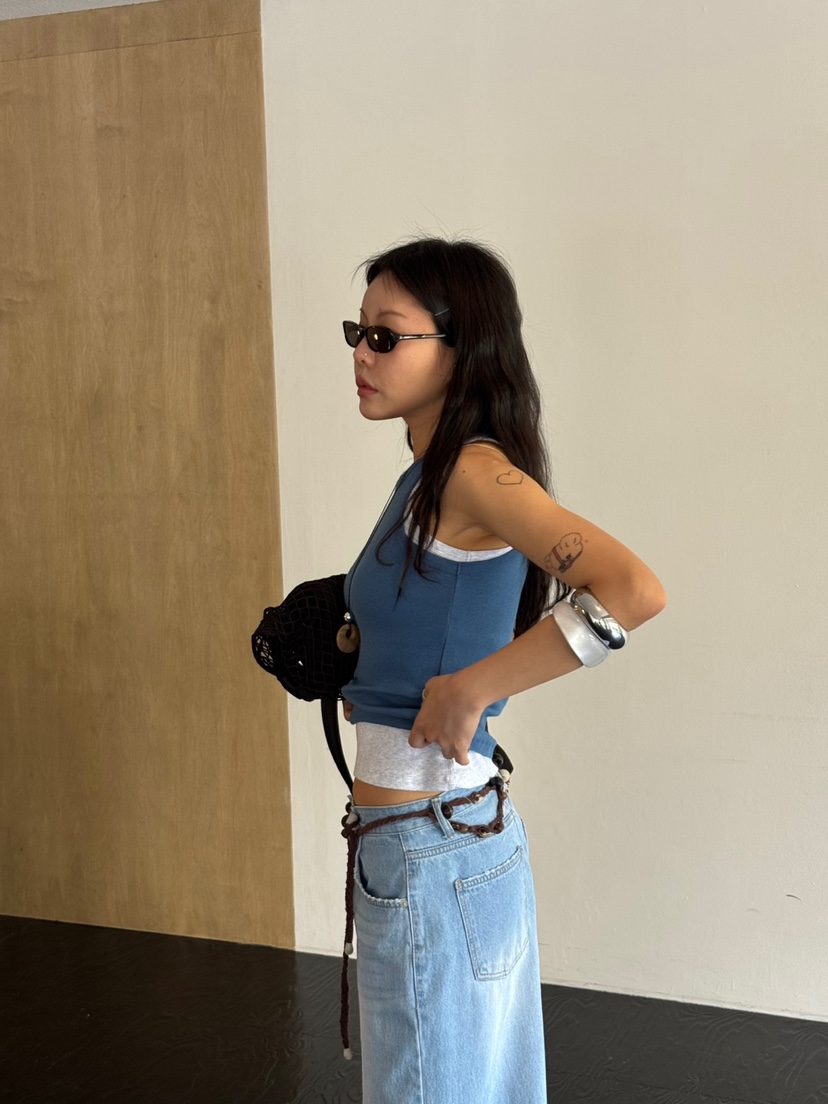 LIMLIMLIM韓國直郵女士新品人氣休閑職業吊帶背心不含內搭LIM LIM LIM吊帶/背心