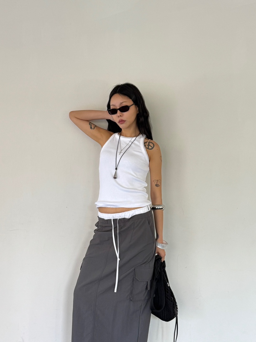 LIMLIMLIM韓國直郵女士新品人氣休閑職業吊帶背心不含內搭LIM LIM LIM吊帶/背心