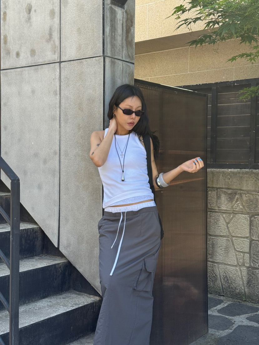 LIMLIMLIM韓國直郵女士新品人氣休閑職業吊帶背心不含內搭LIM LIM LIM吊帶/背心