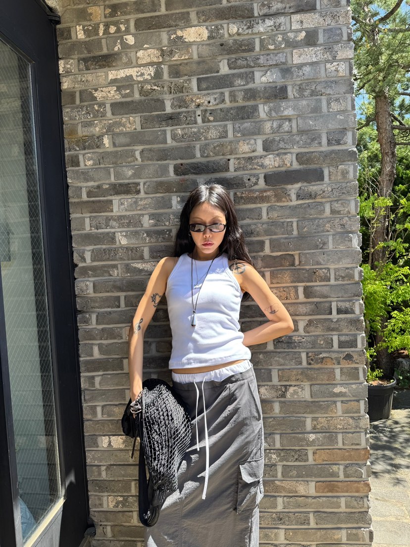 LIMLIMLIM韓國直郵女士新品人氣休閑職業吊帶背心不含內搭LIM LIM LIM吊帶/背心