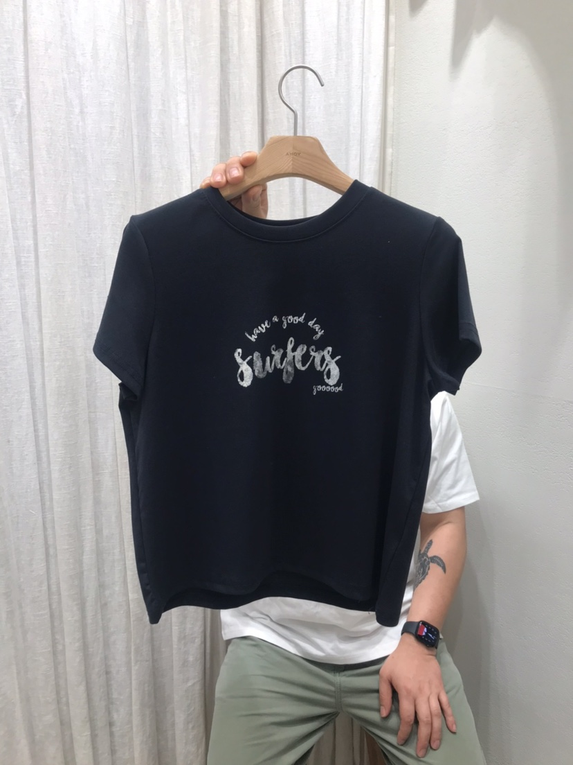 AHOY東大門實拍韓國女裝新品26夏季時尚職業26春夏休閑T恤AHOYT恤圖色3