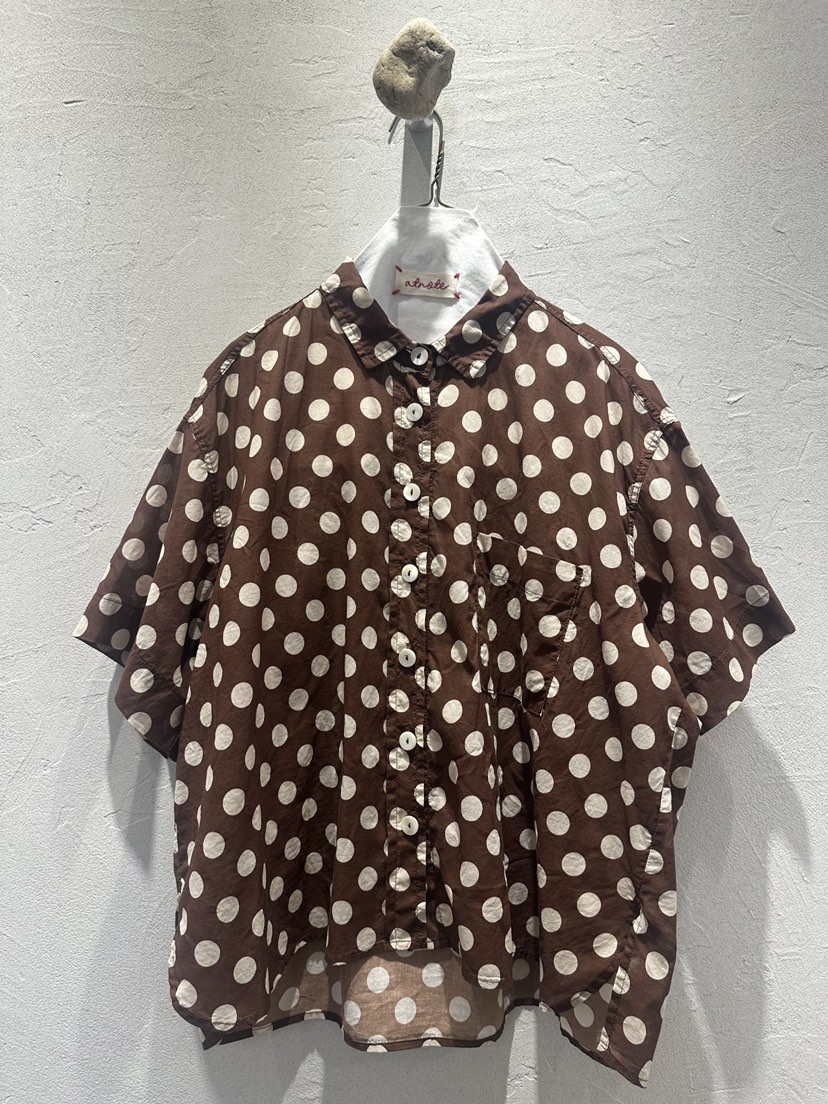 AT NOTE東大門實拍韓國女士新品26春夏休閑襯衫蕾絲衫圓點AT NOTE襯衫/蕾絲衫圖色1