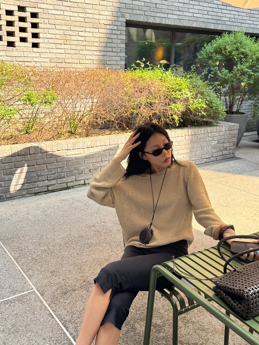 LIMLIMLIM韓國直郵實拍女裝新款時尚人氣26夏季熱賣針織衫LIM LIM LIM針織衫
