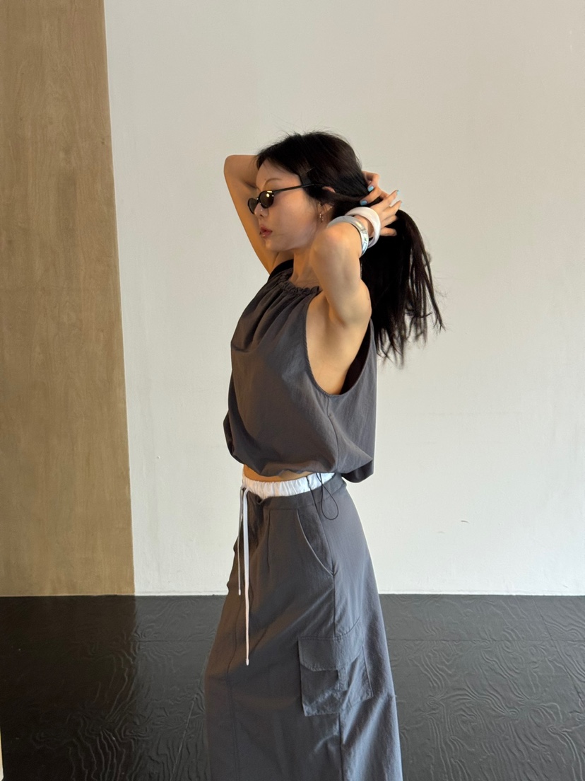 LIMLIMLIM韓國東大門代購女士新款推薦休閑熱賣26夏季吊帶背心LIM LIM LIM吊帶/背心