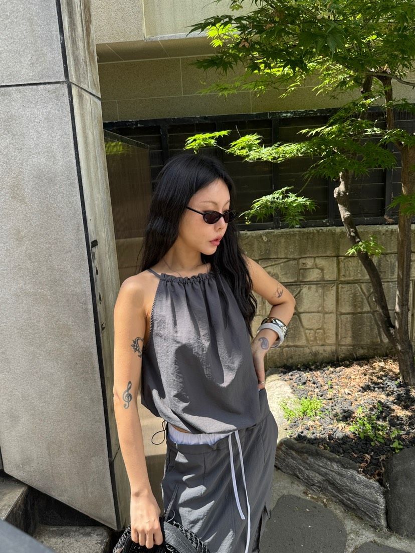LIMLIMLIM韓國東大門代購女士新款推薦休閑熱賣26夏季吊帶背心LIM LIM LIM吊帶/背心
