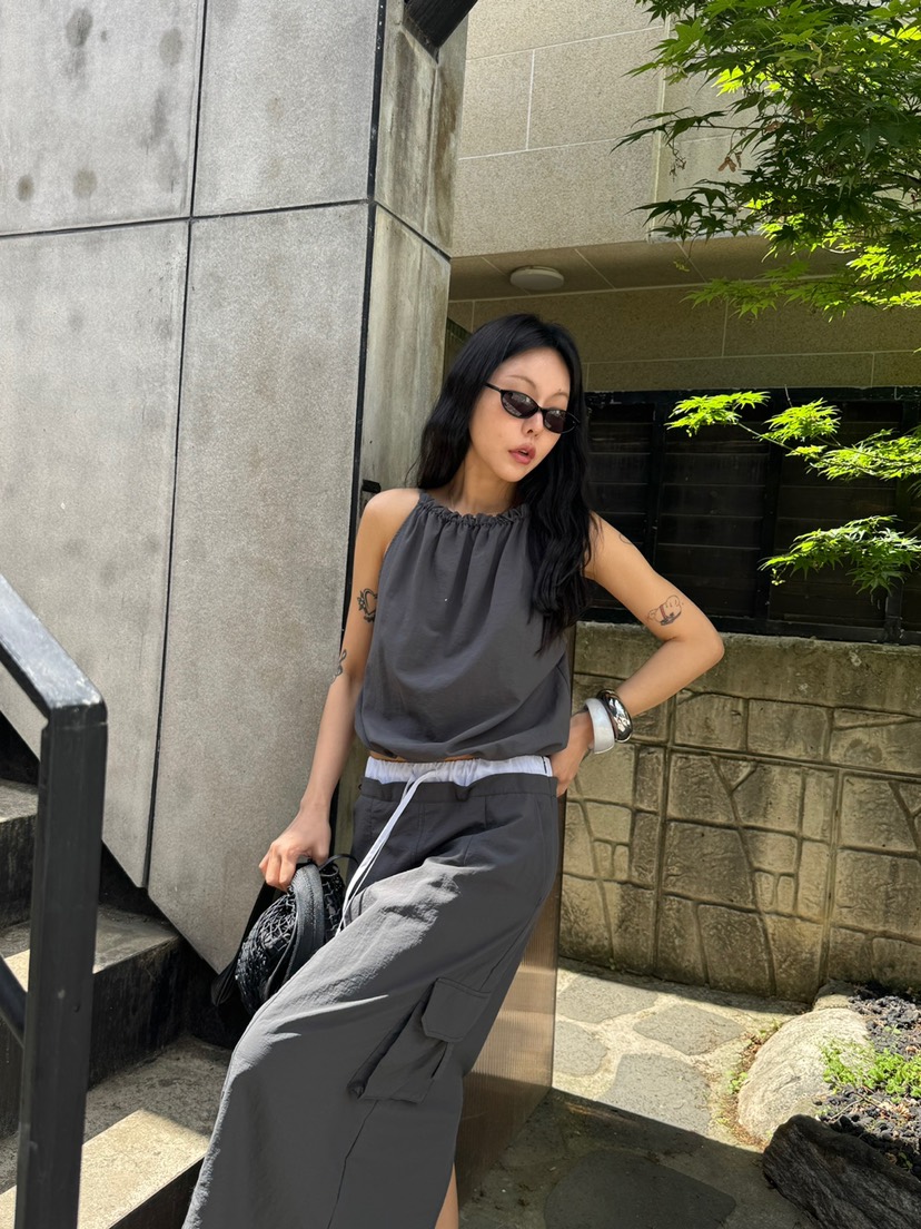 LIMLIMLIM韓國東大門代購女士新款推薦休閑熱賣26夏季吊帶背心LIM LIM LIM吊帶/背心