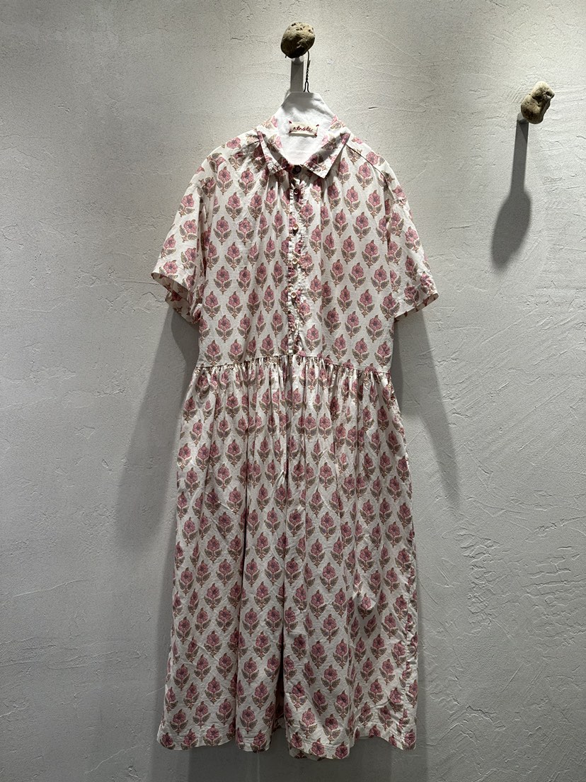 AT NOTE韓國直郵女裝新品職業休閑人氣26春夏連衣裙開襟AT NOTE連衣裙圖色1
