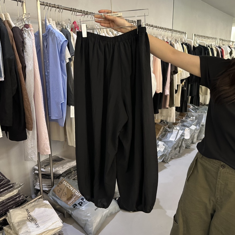 DOUBLE STANDARD/LE SMOKING/MAISONSTAFF東大門實拍韓國女裝新品熱賣休閑褲MAISONSTAFF休閑褲