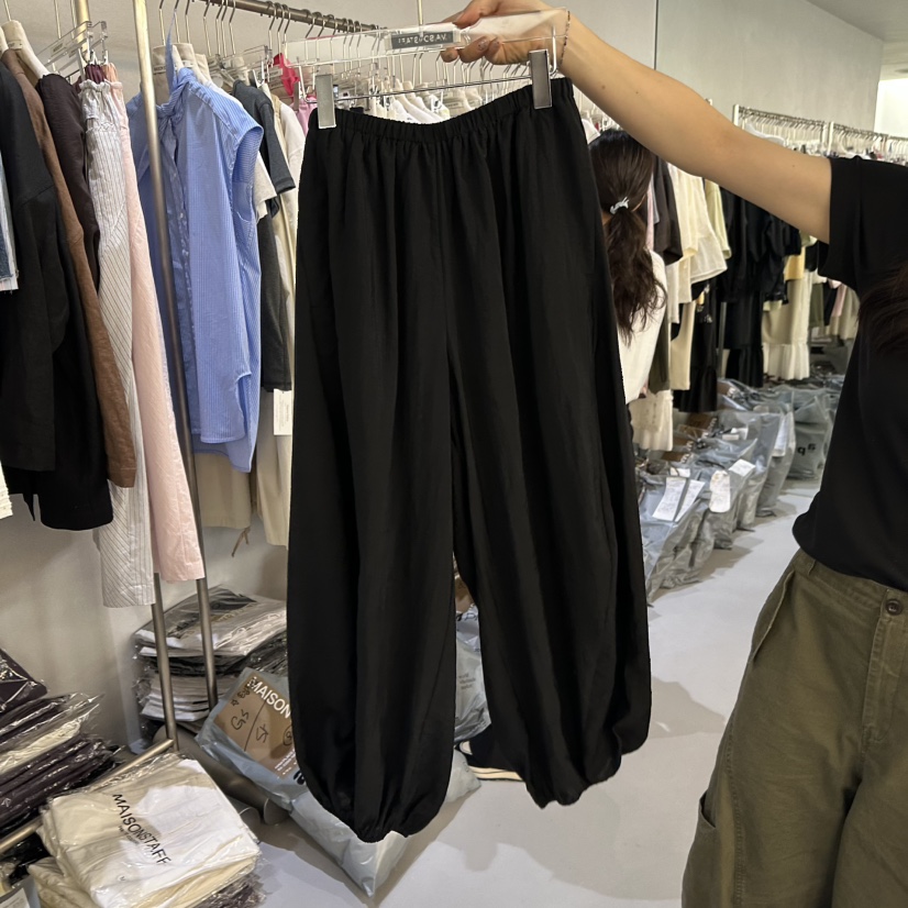 DOUBLE STANDARD/LE SMOKING/MAISONSTAFF東大門實拍韓國女裝新品熱賣休閑褲MAISONSTAFF休閑褲圖色1