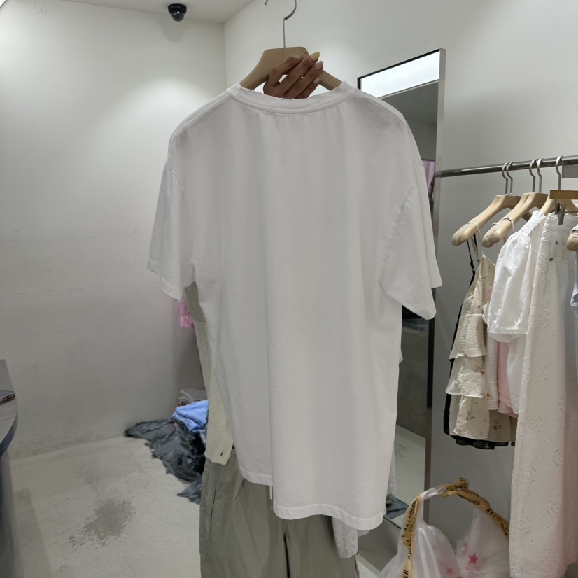 REPELLER韓國直郵實拍女裝新款26夏季職業休閑人氣T恤復古REPELLERT恤