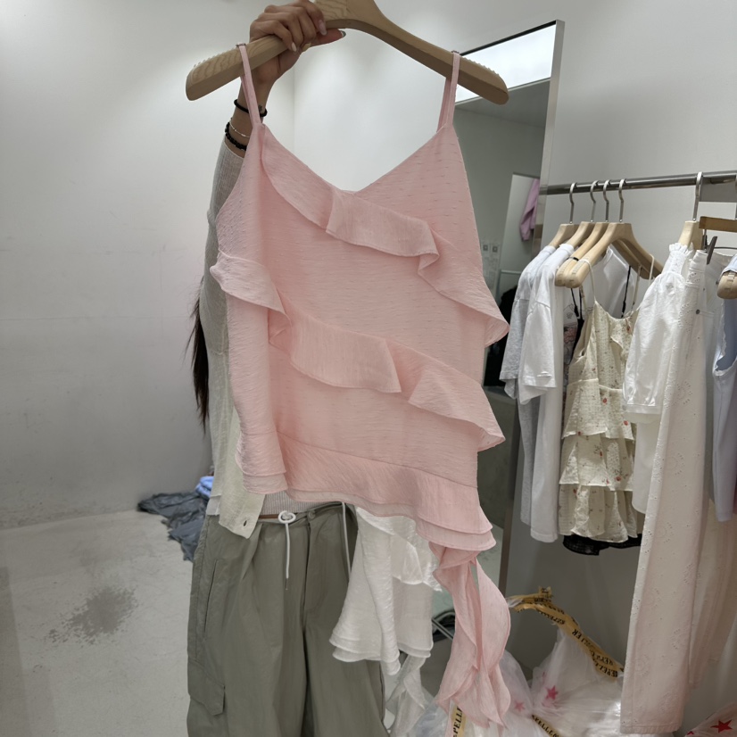 REPELLER韓國東大門直郵女士新款推薦時尚人氣26春夏吊帶背心REPELLER吊帶/背心圖色1