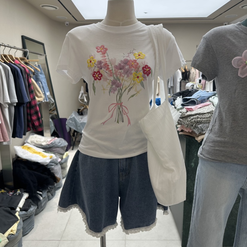 FORMING-P韓國東大門代購女士新款26春夏人氣推薦26夏季T恤FORMING-PT恤