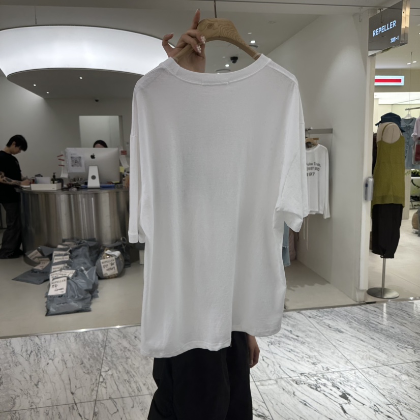 FORMING-P韓國直郵女裝新品休閑26春夏時尚熱賣職業T恤絲帶FORMING-PT恤