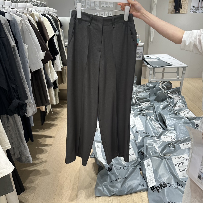 FAVOR-P韓國直郵女裝新品休閑26夏季職業時尚休閑褲貝雷FAVOR-P休閑褲圖色2