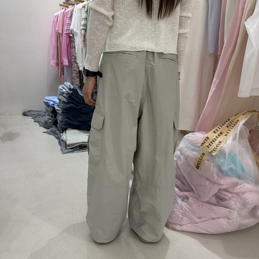 REPELLER韓國直郵實拍女士新品人氣26春夏熱賣時尚休閑褲REPELLER休閑褲
