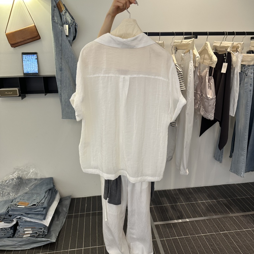 FIND-P韓國直郵女裝新品推薦熱賣休閑時尚人氣襯衫蕾絲衫FIND-P襯衫/蕾絲衫