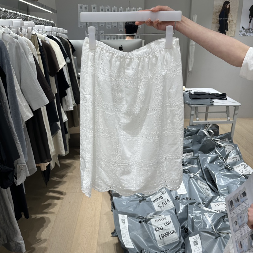 FAVOR-P韓國直郵女裝新品26春夏熱賣職業休閑半身裙中短裙FAVOR-P半身裙/中短裙