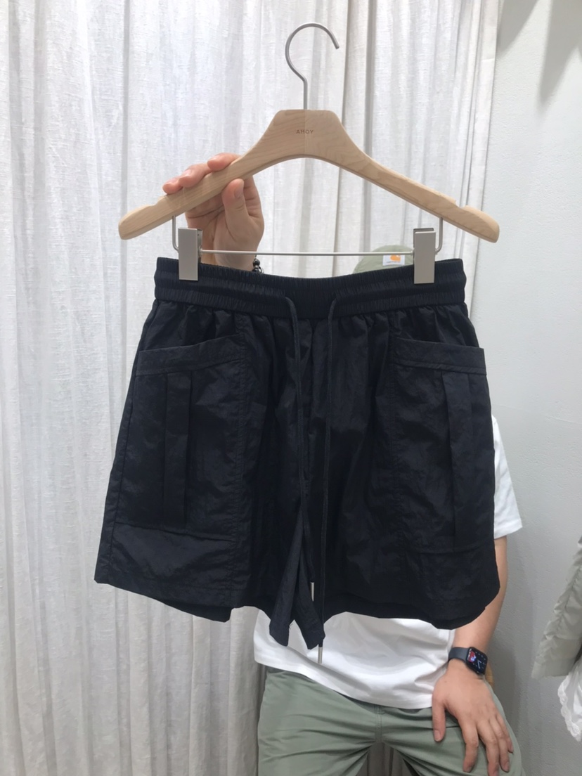 AHOY韓國直郵女裝新品時尚26夏季推薦26春夏短褲工裝束帶AHOY短褲圖色2