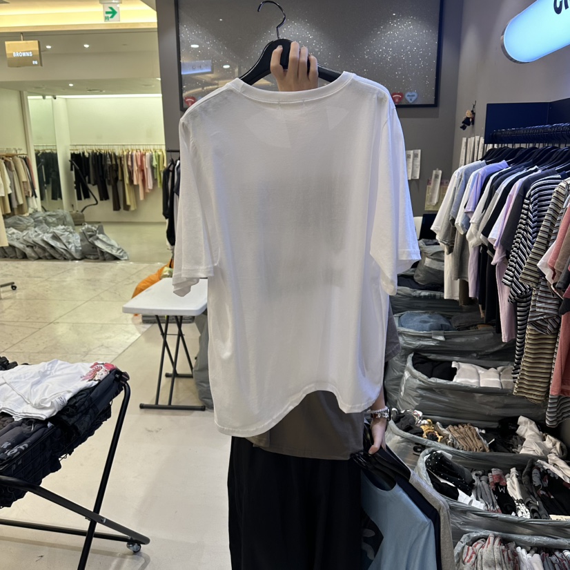 CREDITO韓國直郵女士新品人氣時尚26夏季職業26春夏T恤兔子CREDITOT恤