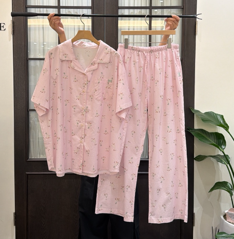 VIBELLE韓國東大門代購女裝新品26春夏26夏季休閑職業睡衣VIBELLE睡衣圖色3