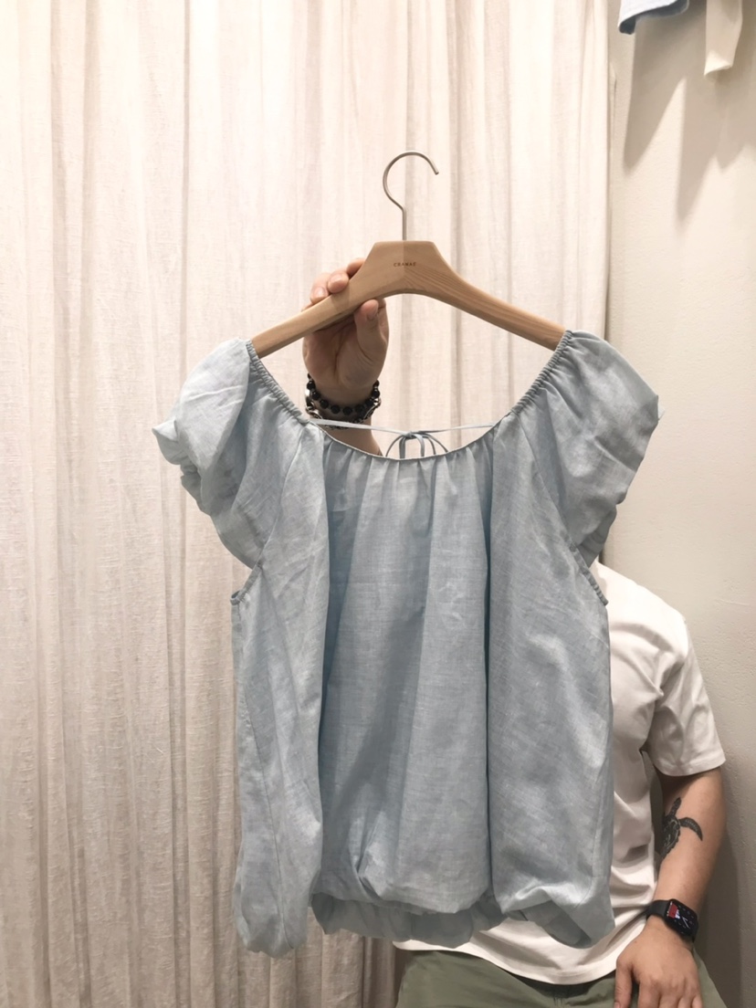 AHOY韓國東大門代購女裝新款推薦職業26夏季襯衫蕾絲衫燈籠AHOY襯衫/蕾絲衫圖色1