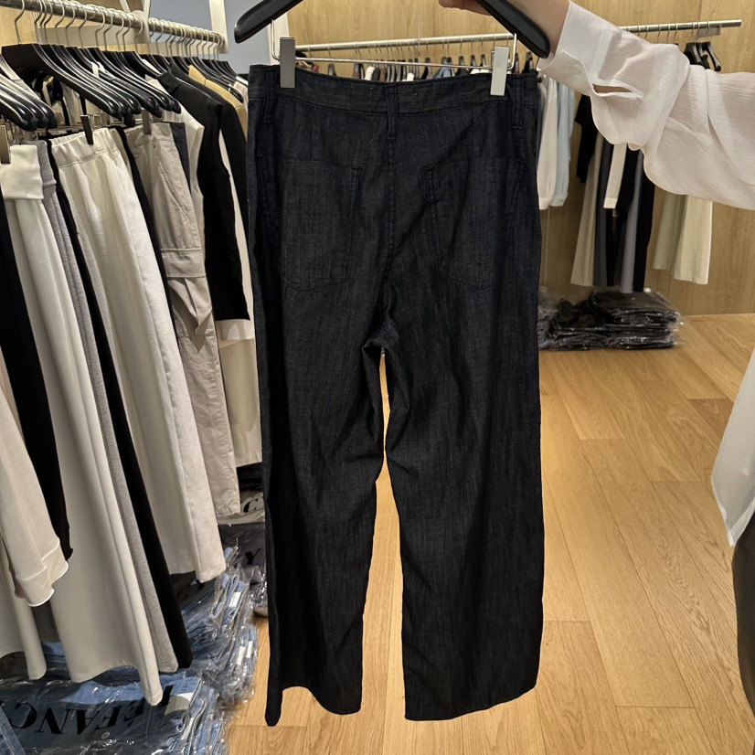 LEFANCY韓國直郵女裝新品26夏季人氣休閑休閑褲不褪色褶裥LEFANCY休閑褲