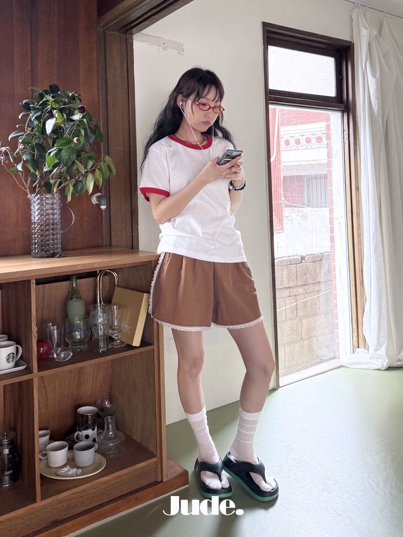 HEYJUDE韓國直郵女士新品時尚職業人氣休閑熱賣26春夏短褲HEYJUDE短褲